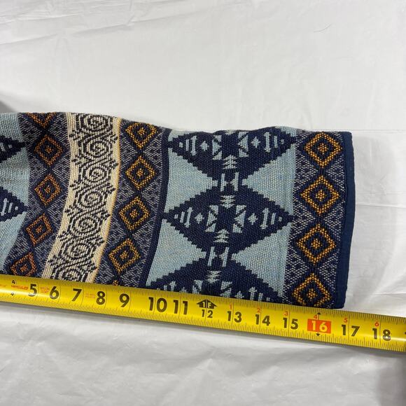 Flashback Southwestern Aztec Woven Cotton Jacket Women’s M Button Front Coat - Picture 4 of 9